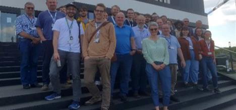 Group photo of the experimenters