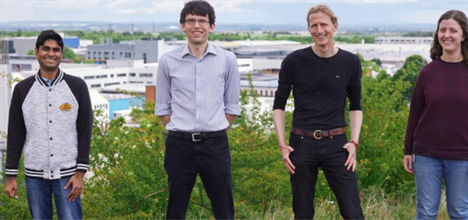 Photograph of the researchers in the Donaldson Group.