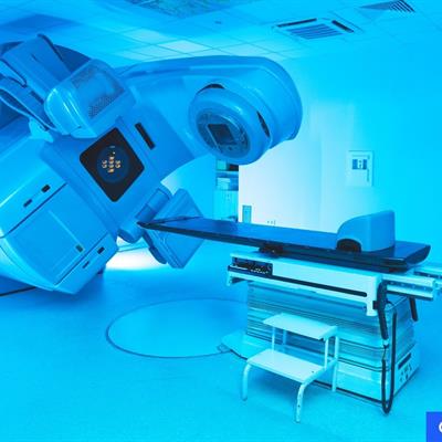Radiotherapy machine credit: Canva