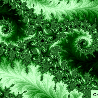 Artistic representation of a fractal pattern. Credit: Canva